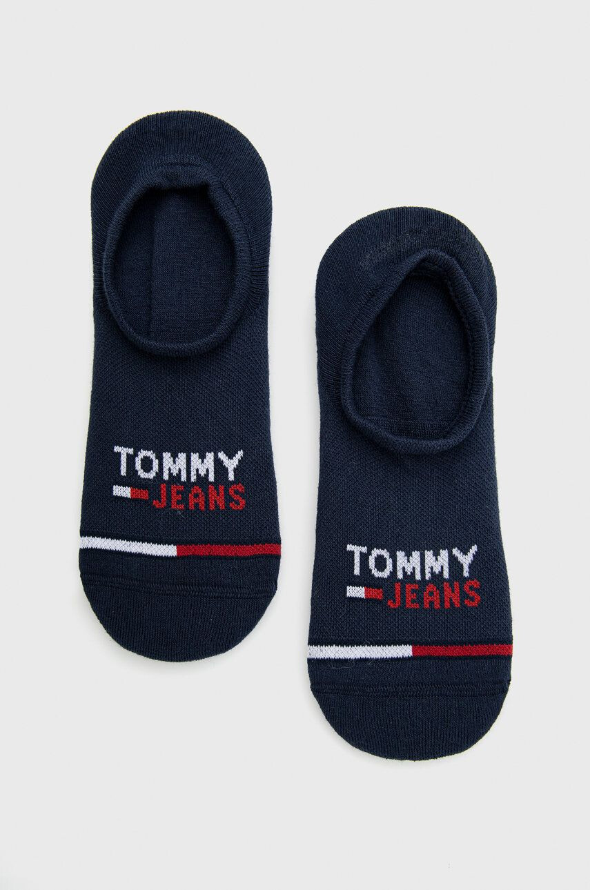 Tommy Jeans sosete culoarea albastru marin - Pled.ro