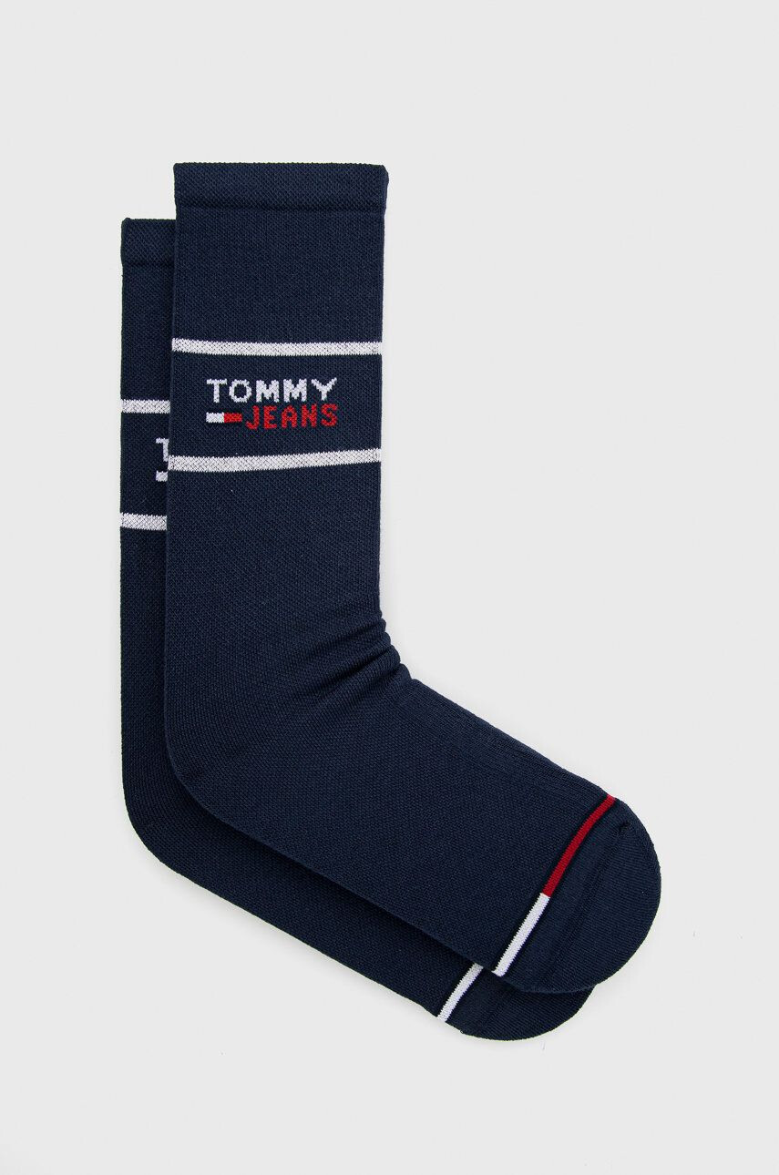 Tommy Jeans sosete culoarea albastru marin - Pled.ro