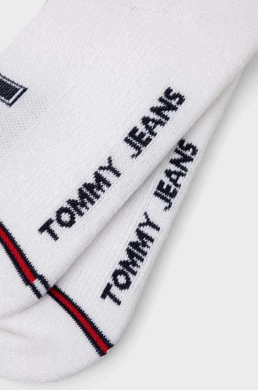 Tommy Jeans sosete culoarea alb - Pled.ro