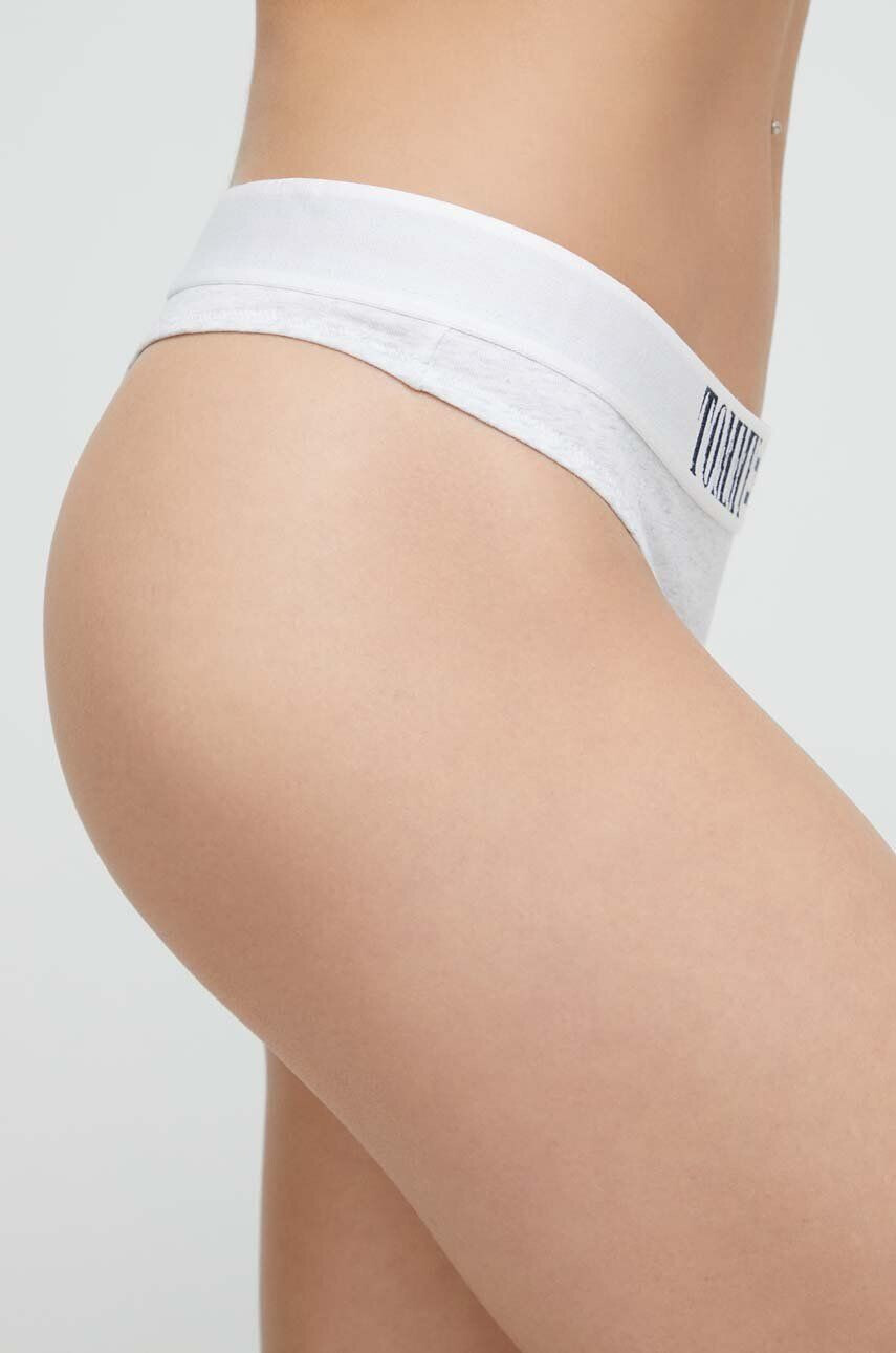 Tommy Jeans tanga culoarea negru - Pled.ro