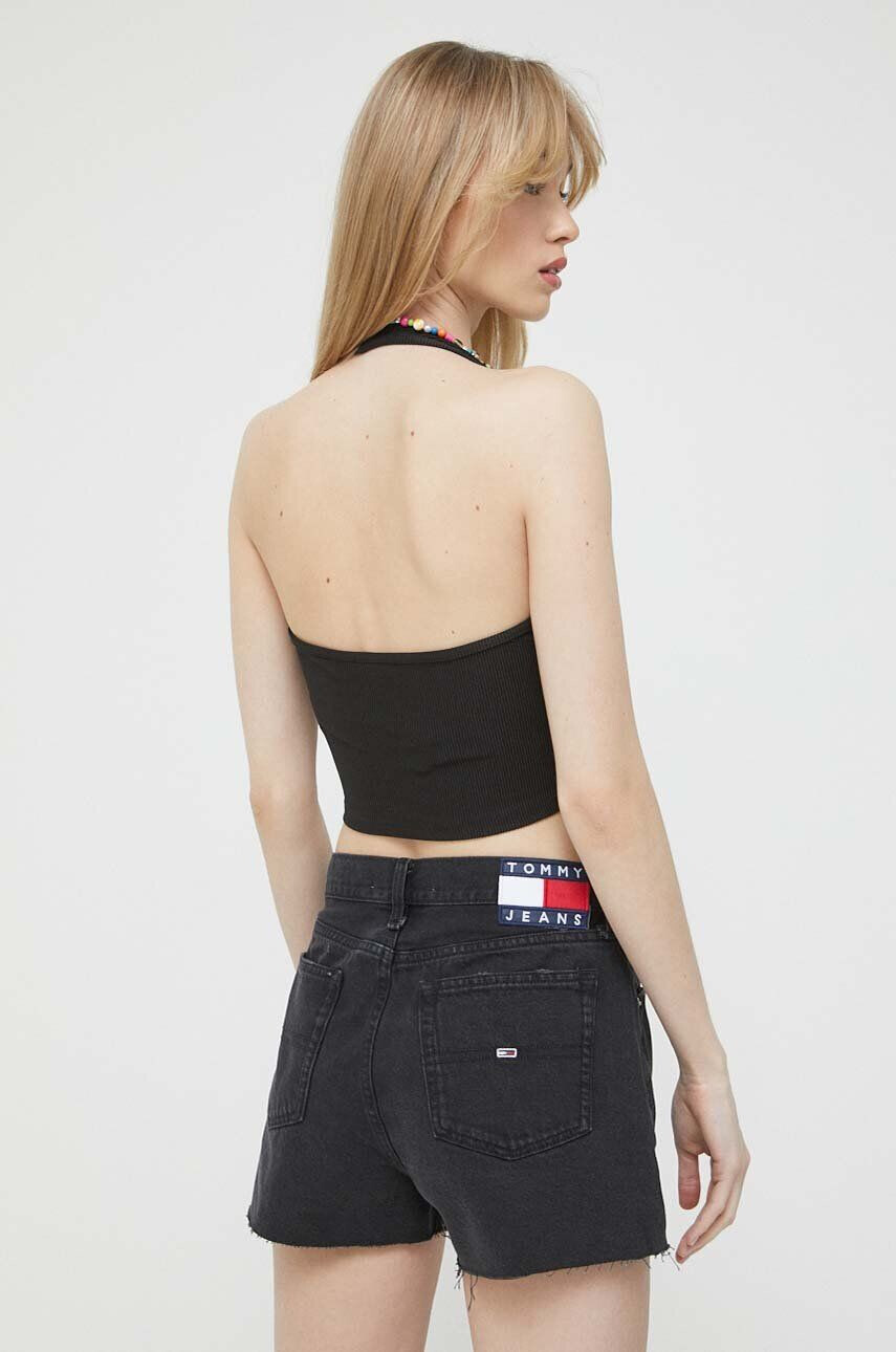 Tommy Jeans top femei culoarea alb - Pled.ro