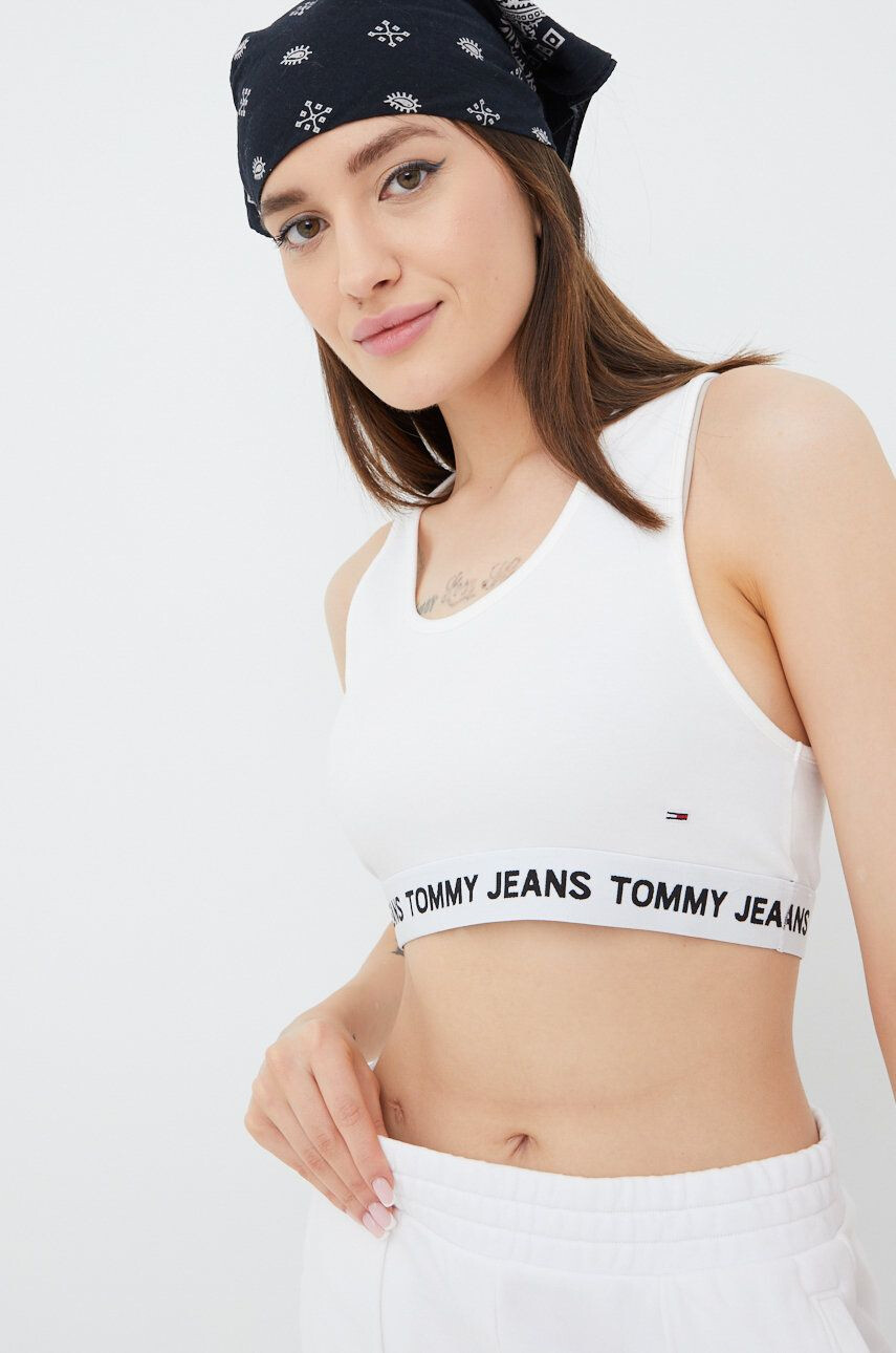 Tommy Jeans top femei culoarea roz - Pled.ro