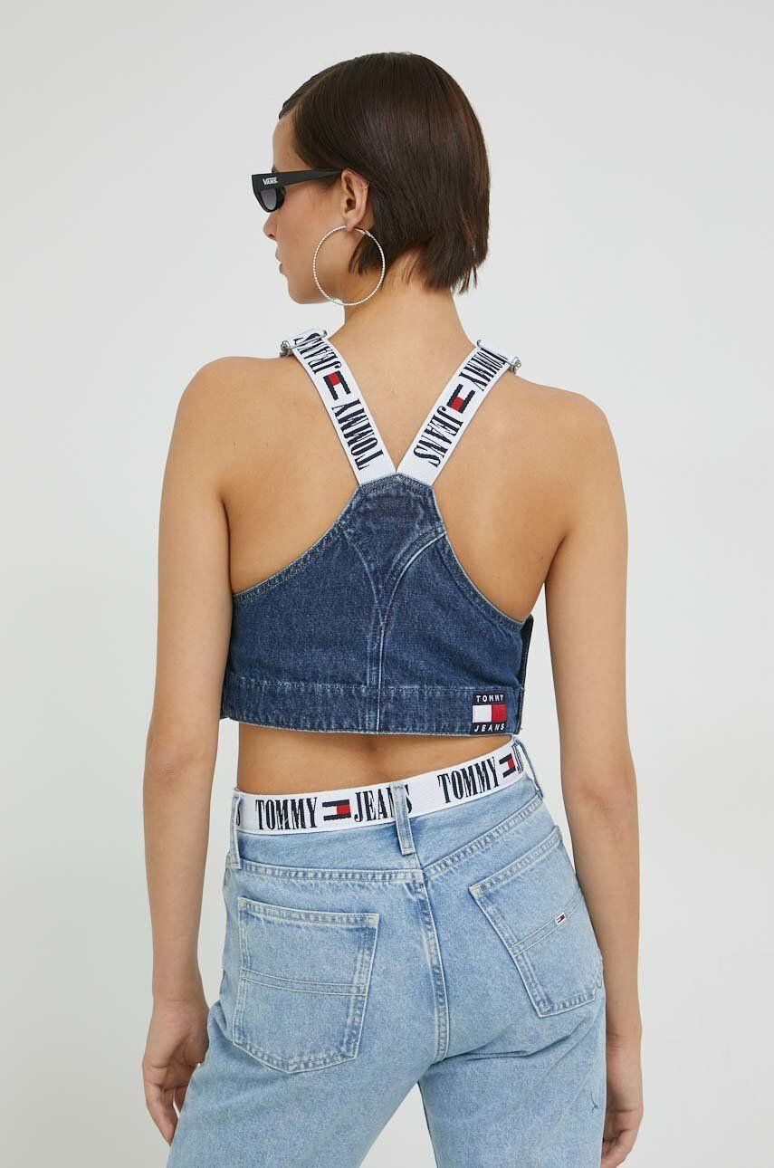 Tommy Jeans top din denim - Pled.ro