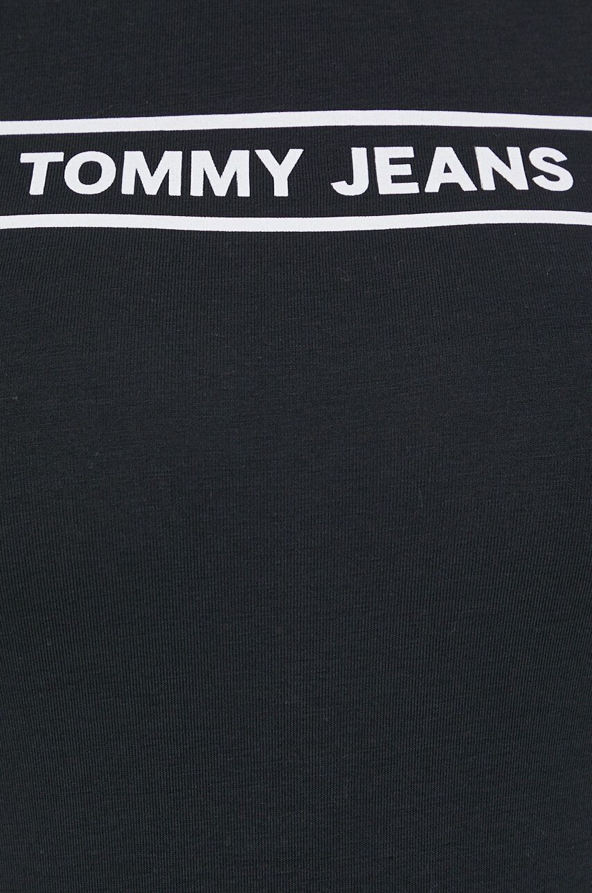 Tommy Jeans body femei culoarea negru - Pled.ro