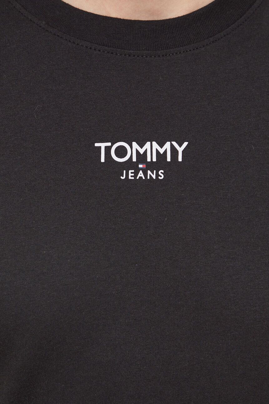 Tommy Jeans tricou femei culoarea negru - Pled.ro