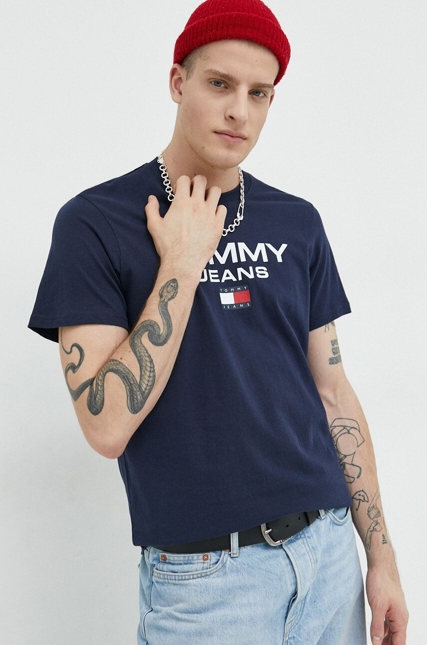 Tommy Jeans tricou din bumbac - Pled.ro