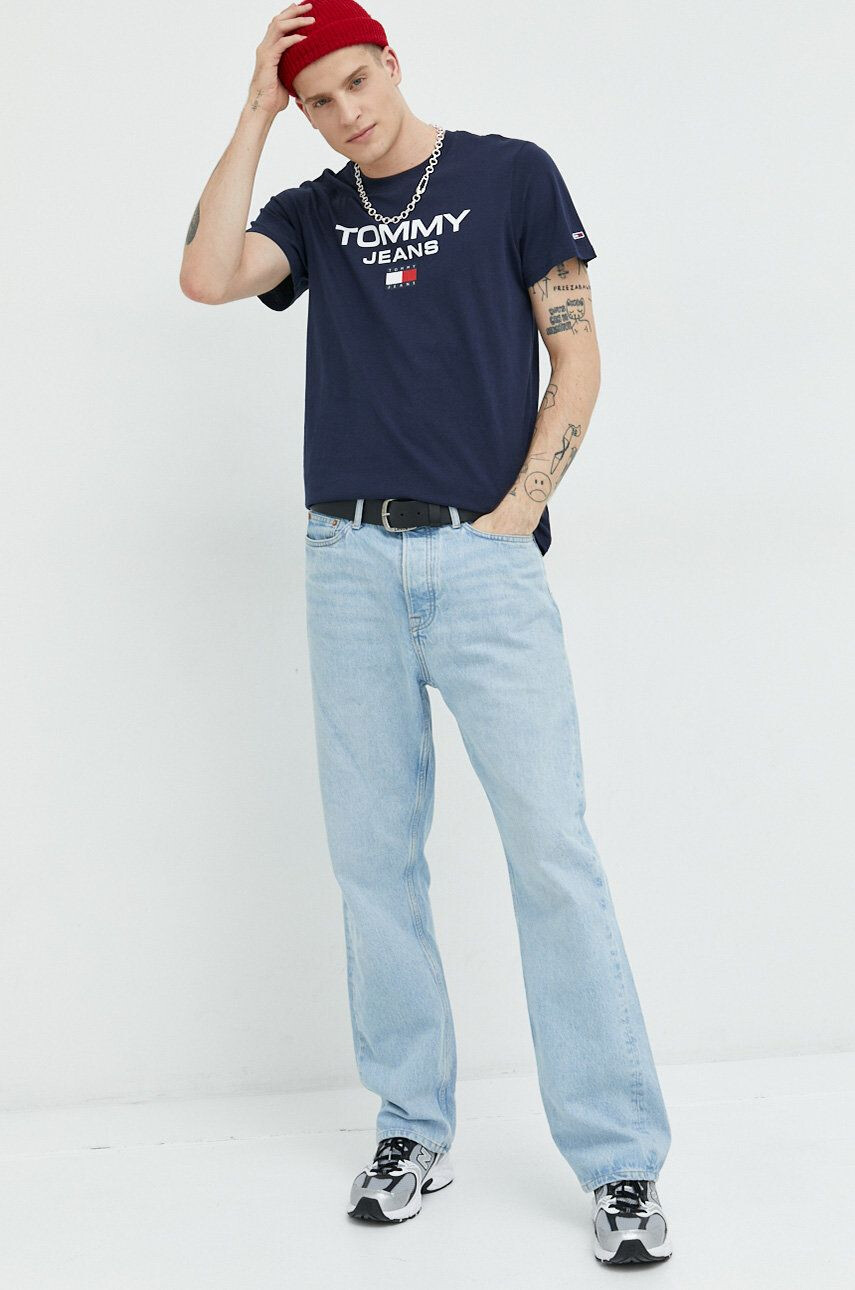 Tommy Jeans tricou din bumbac - Pled.ro