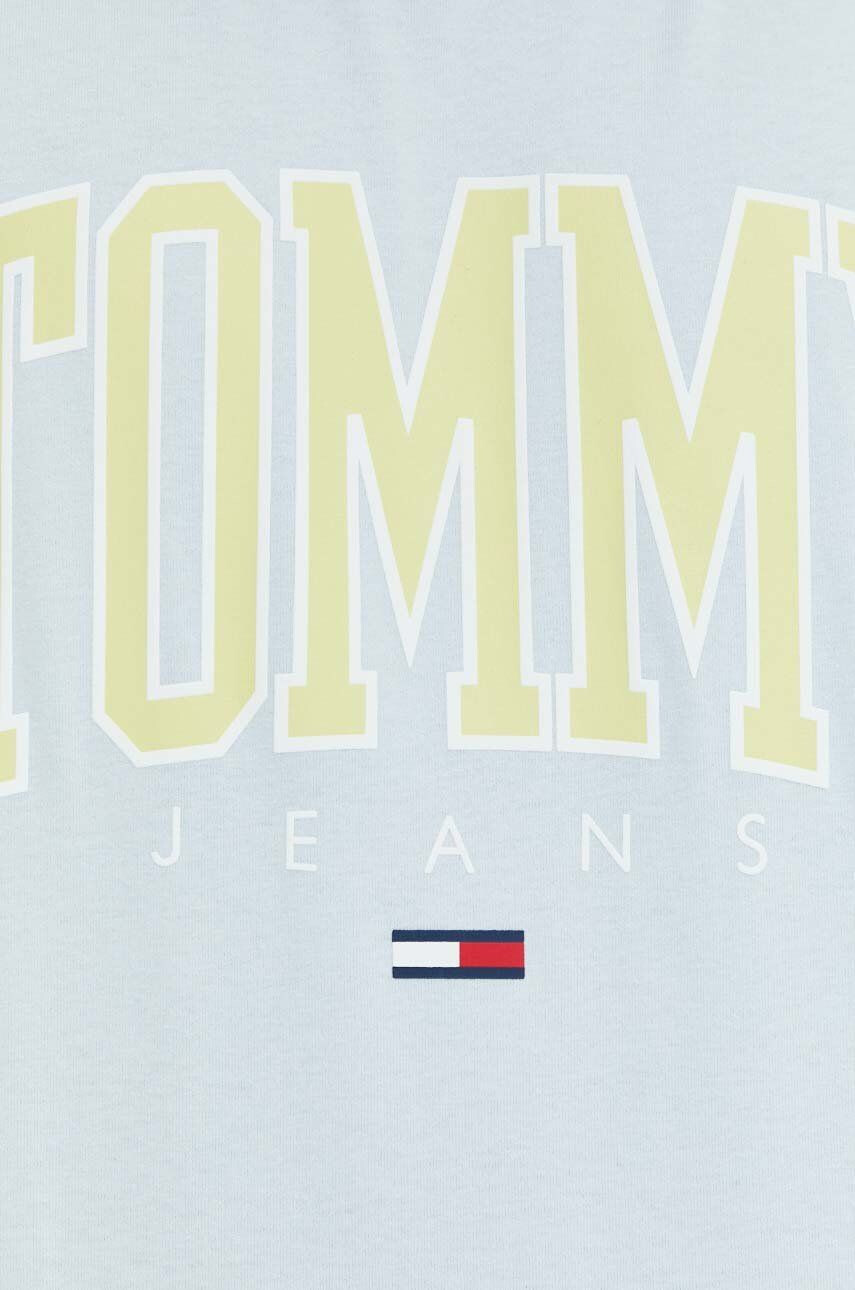 Tommy Jeans tricou din bumbac cu imprimeu - Pled.ro