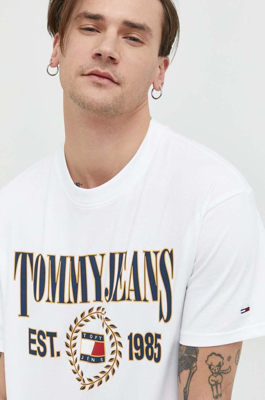 Tommy Jeans tricou din bumbac - Pled.ro