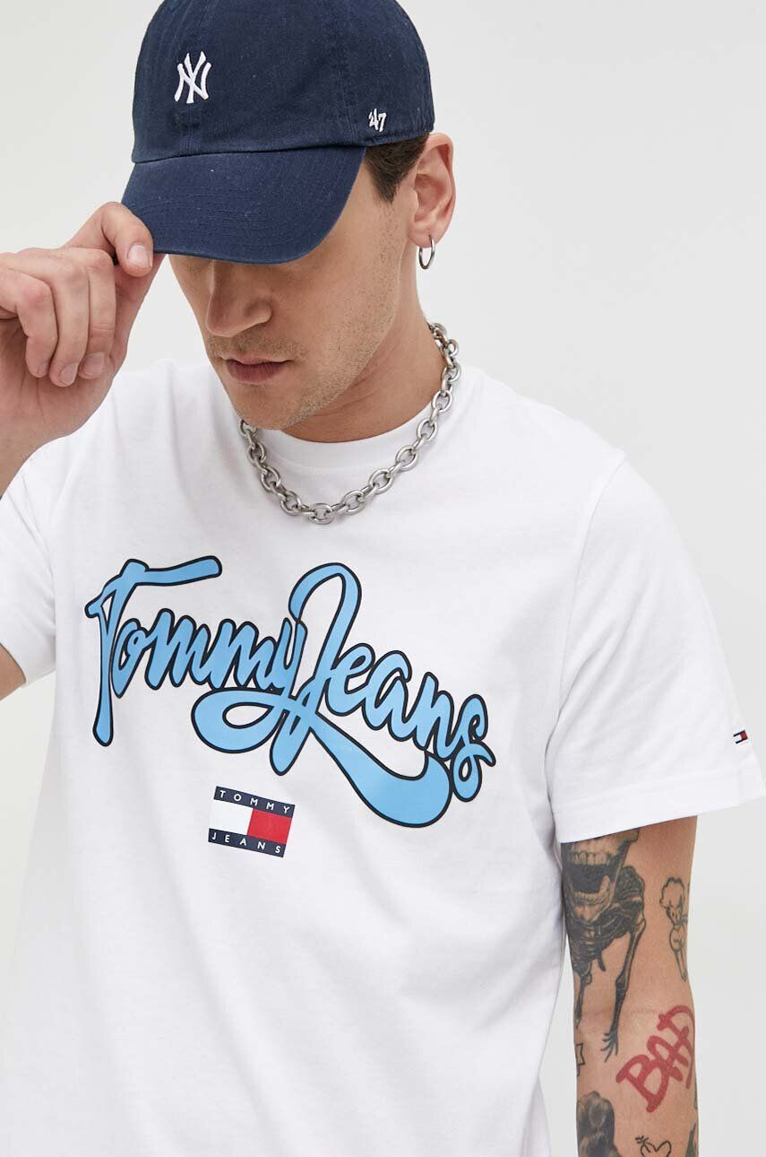 Tommy Jeans tricou din bumbac - Pled.ro