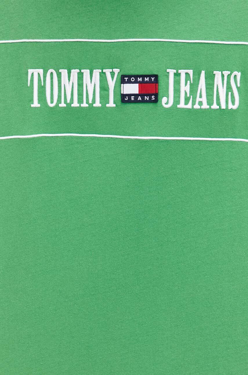 Tommy Jeans tricou din bumbac culoarea negru modelator - Pled.ro