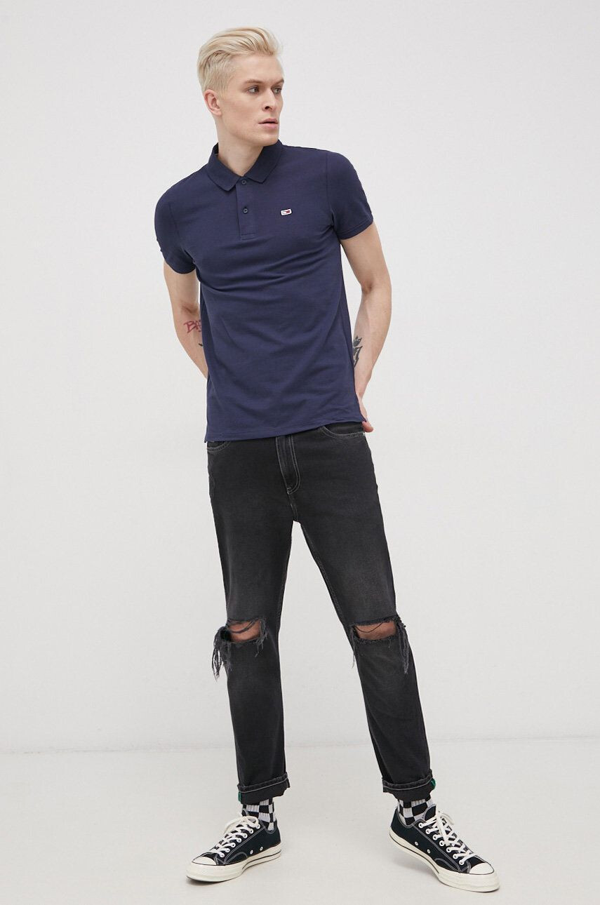 Tommy Jeans tricou polo - Pled.ro