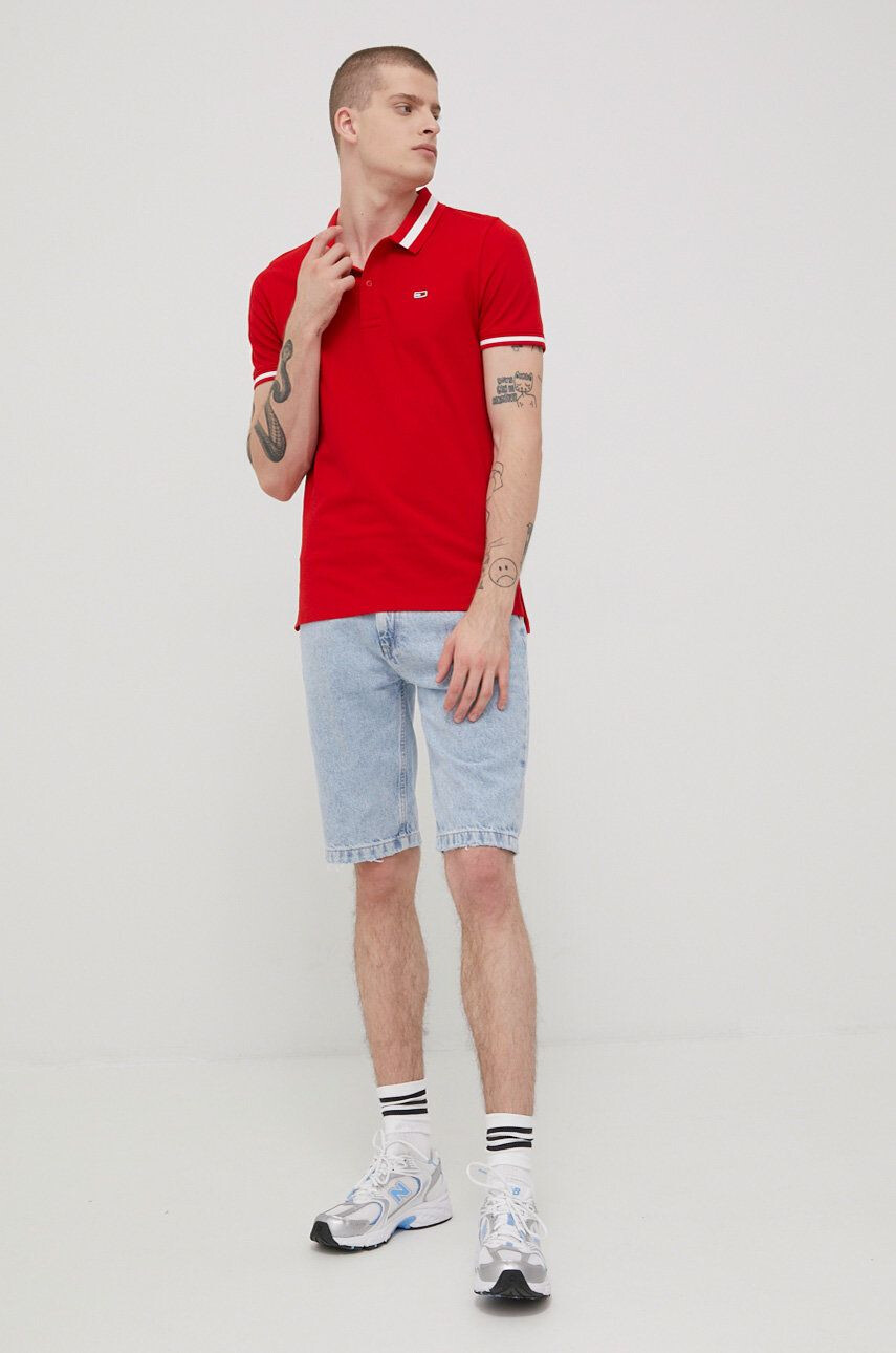 Tommy Jeans tricou polo - Pled.ro