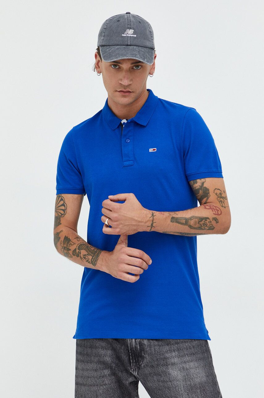 Tommy Jeans tricou polo - Pled.ro