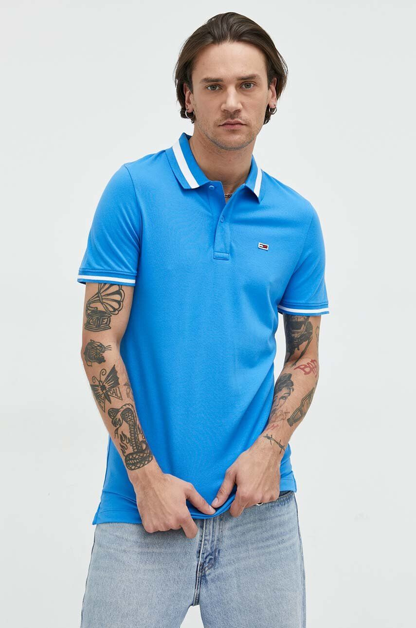 Tommy Jeans tricou polo - Pled.ro