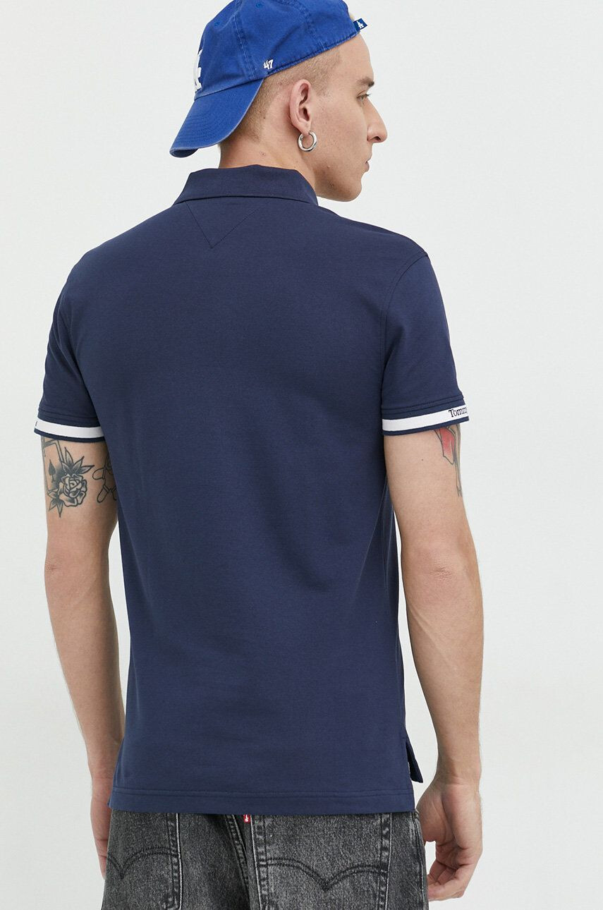 Tommy Jeans tricou polo femei culoarea roz - Pled.ro