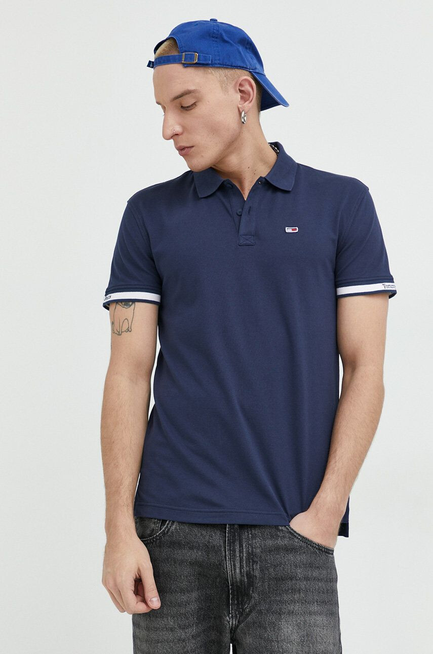 Tommy Jeans tricou polo femei culoarea roz - Pled.ro