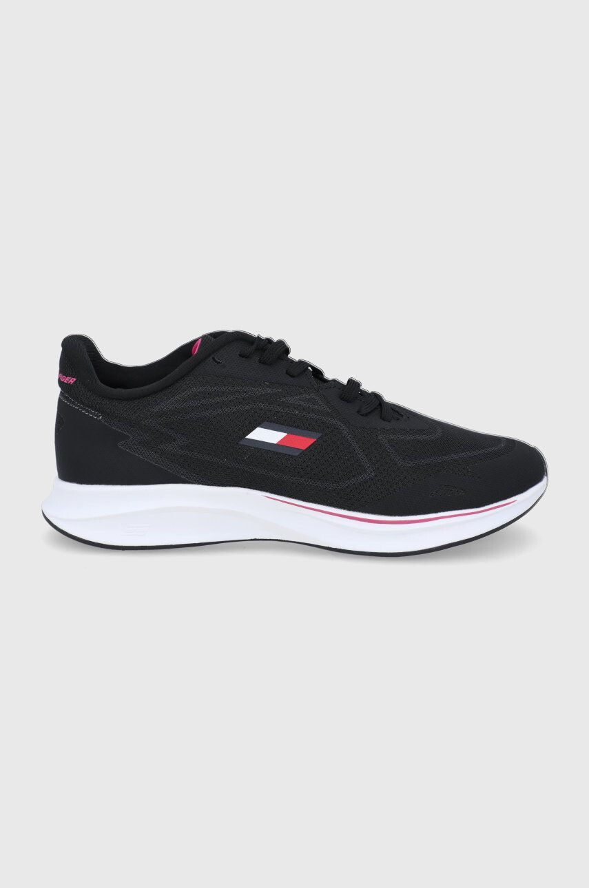 Tommy Sport pantofi de sport Sleek culoarea negru - Pled.ro