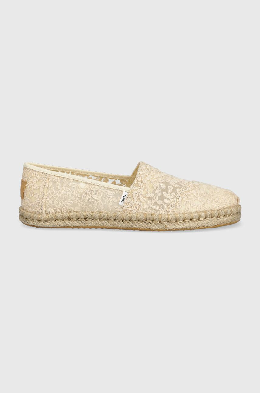 Toms espadrile Alpargata Rope - Pled.ro