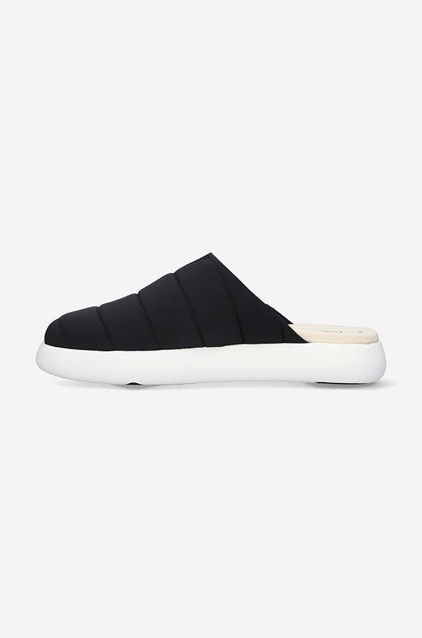 Toms papuci Matte Mallow Mule Sneaker femei culoarea negru - Pled.ro