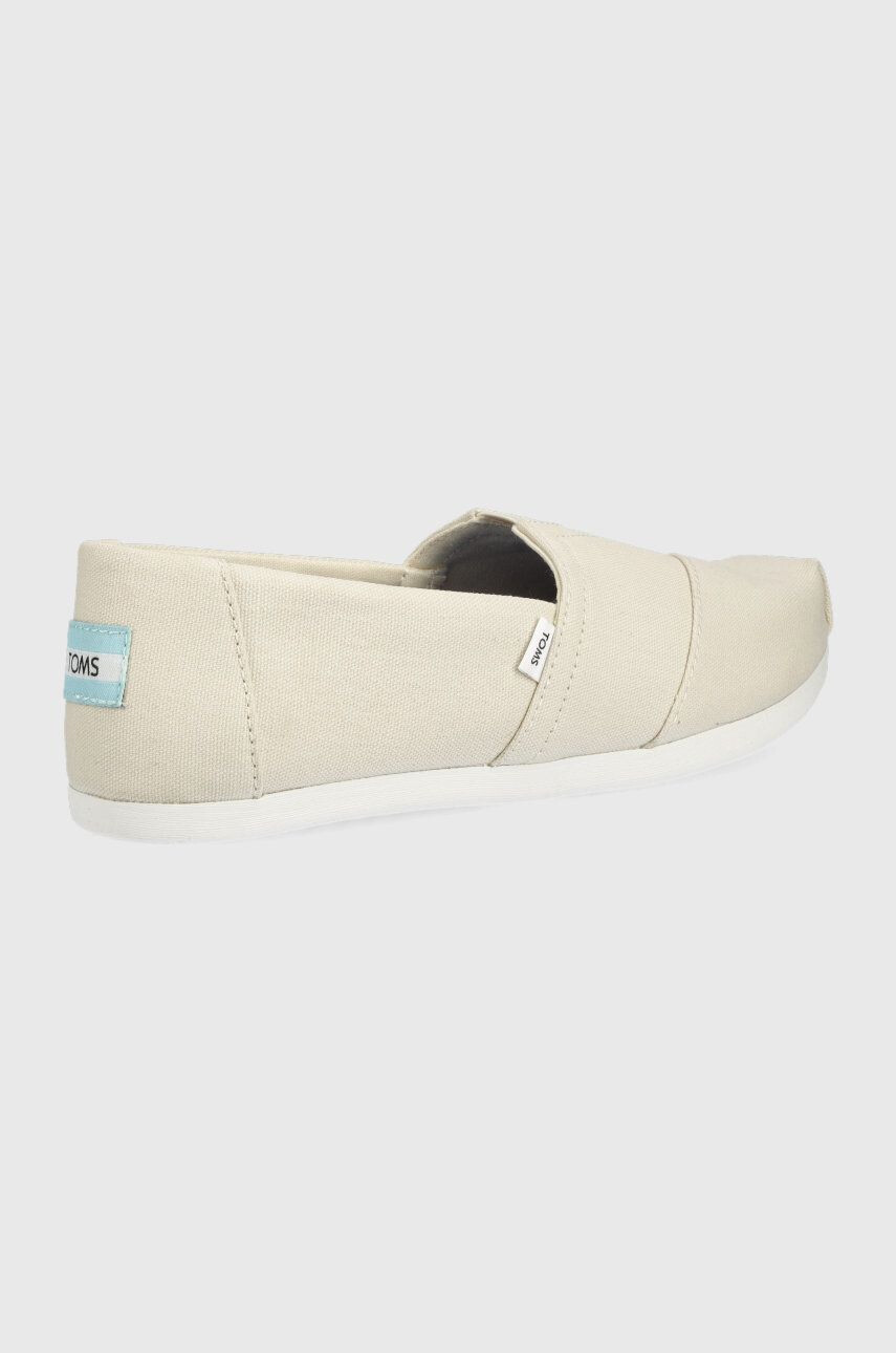 Toms tenisi Alpargata culoarea bej - Pled.ro