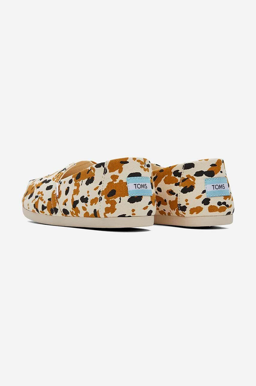 Toms tenisi Alpargata 10019654 BROWN femei culoarea maro - Pled.ro