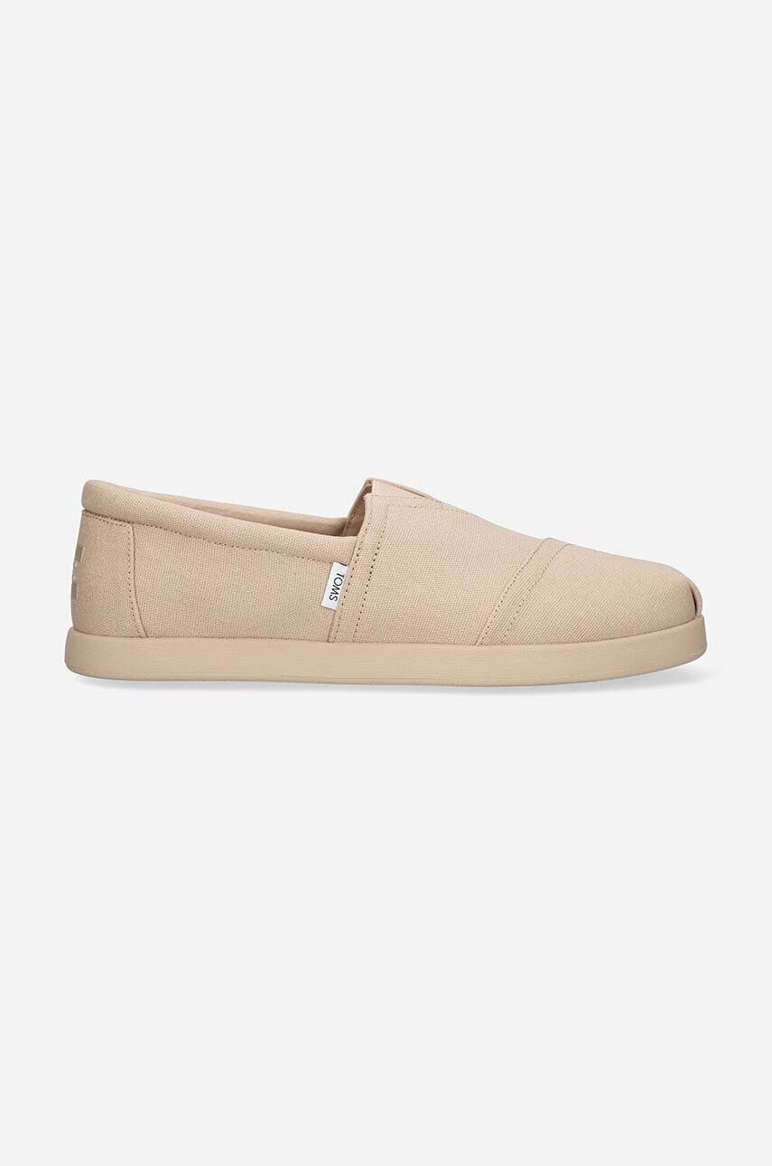 Toms tenisi Alpargata Forward barbati culoarea bej - Pled.ro