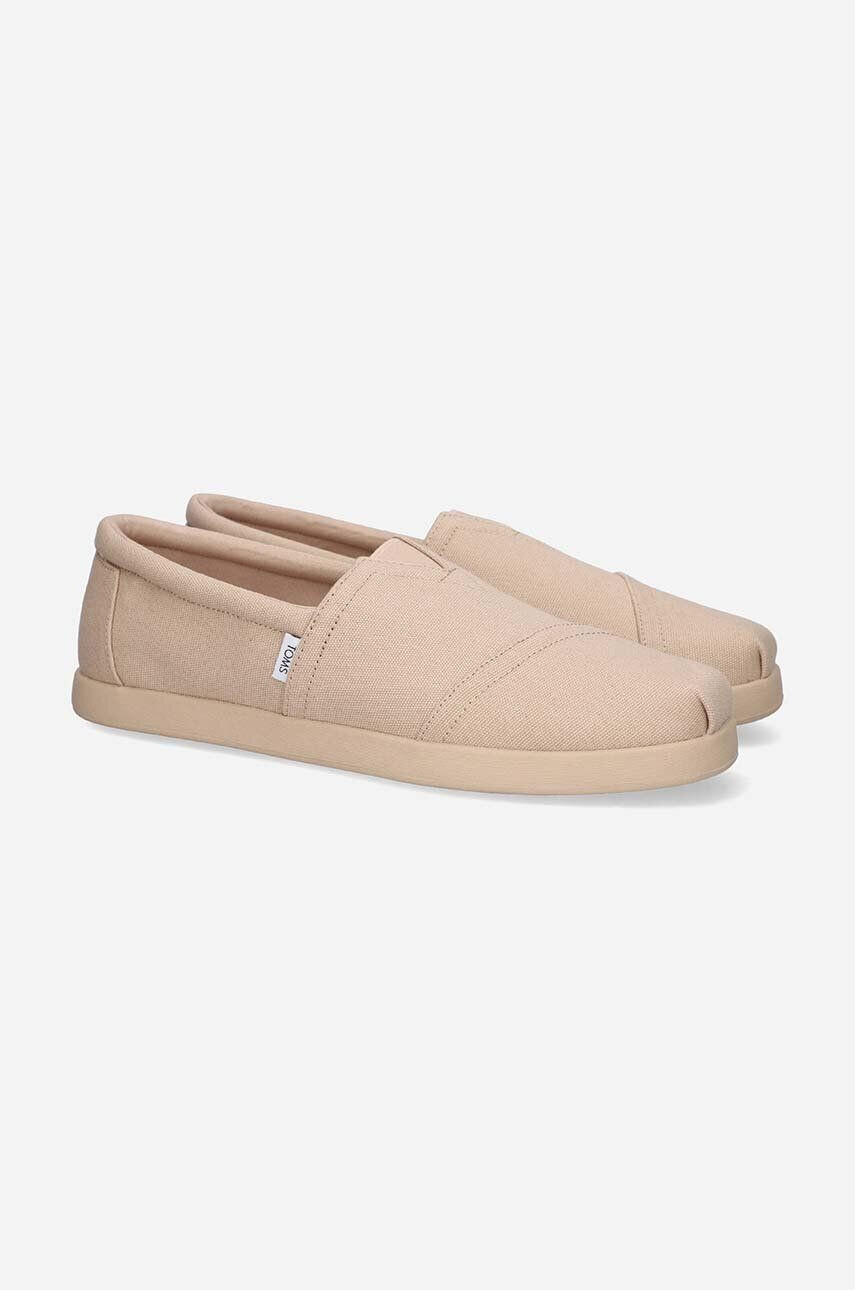 Toms tenisi Alpargata Forward barbati culoarea bej - Pled.ro