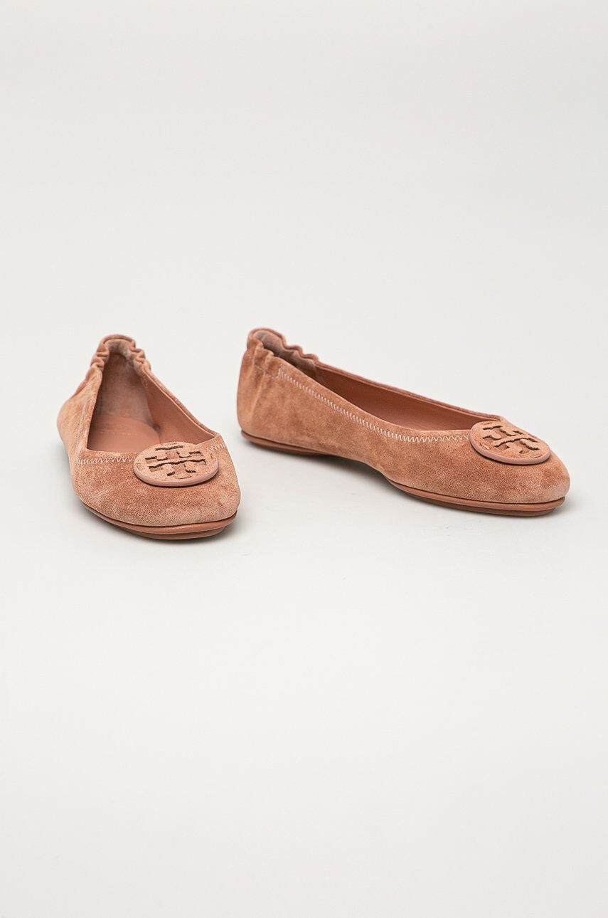 Tory Burch Balerini din piele intoarsa - Pled.ro