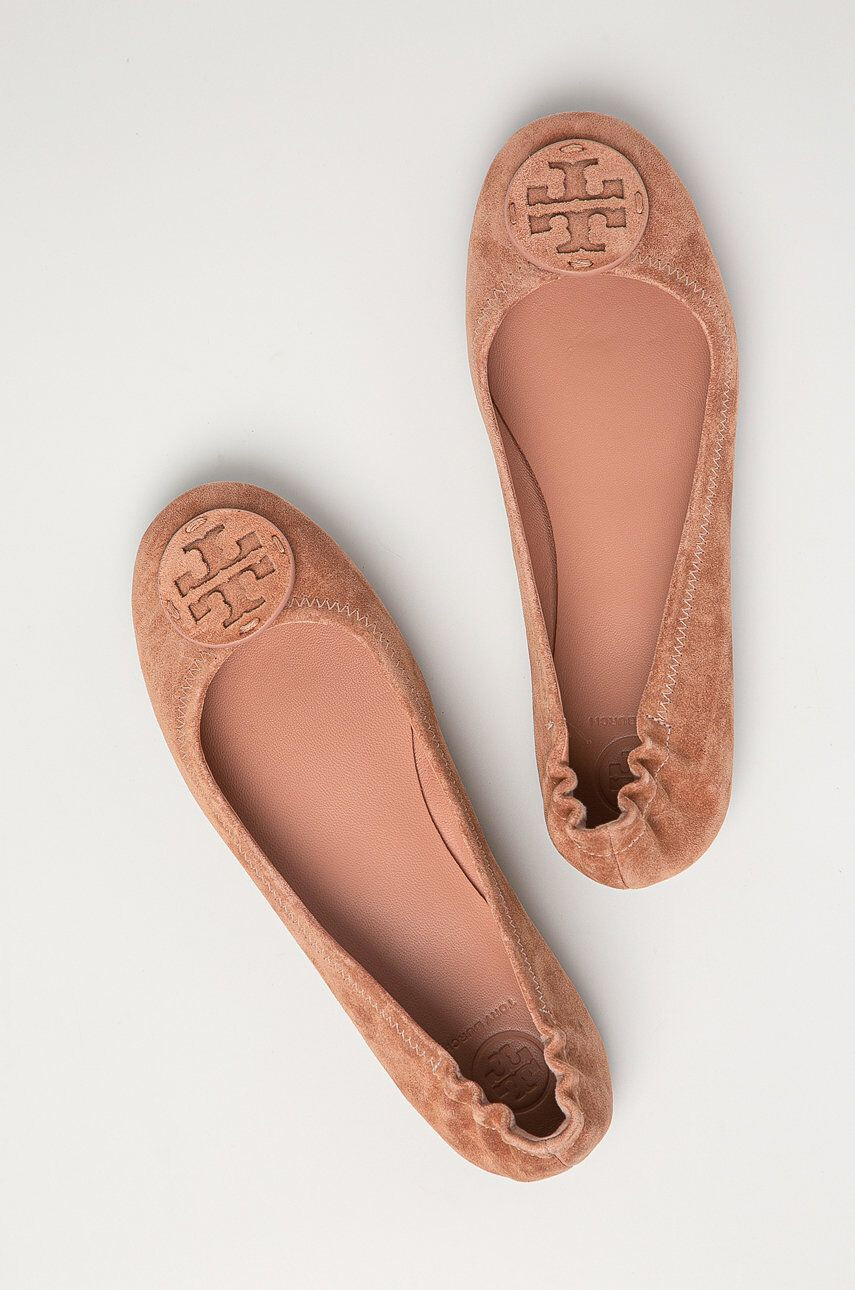 Tory Burch Balerini din piele intoarsa - Pled.ro