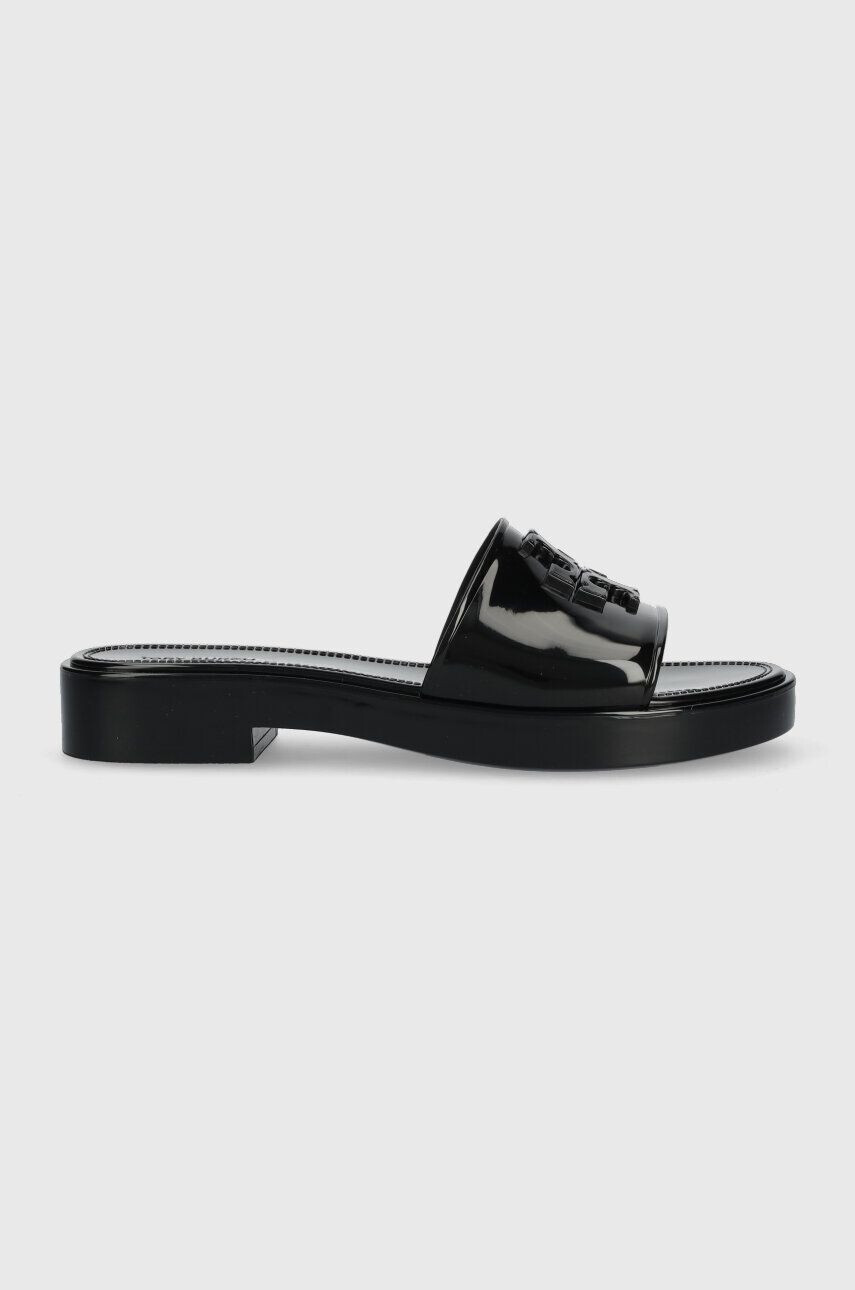 Tory Burch papuci 147569-006 femei culoarea negru Eleanor Jelly Slide - Pled.ro