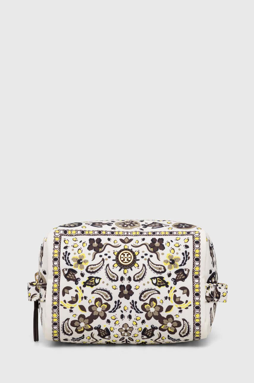 Tory Burch portfard culoarea bej - Pled.ro