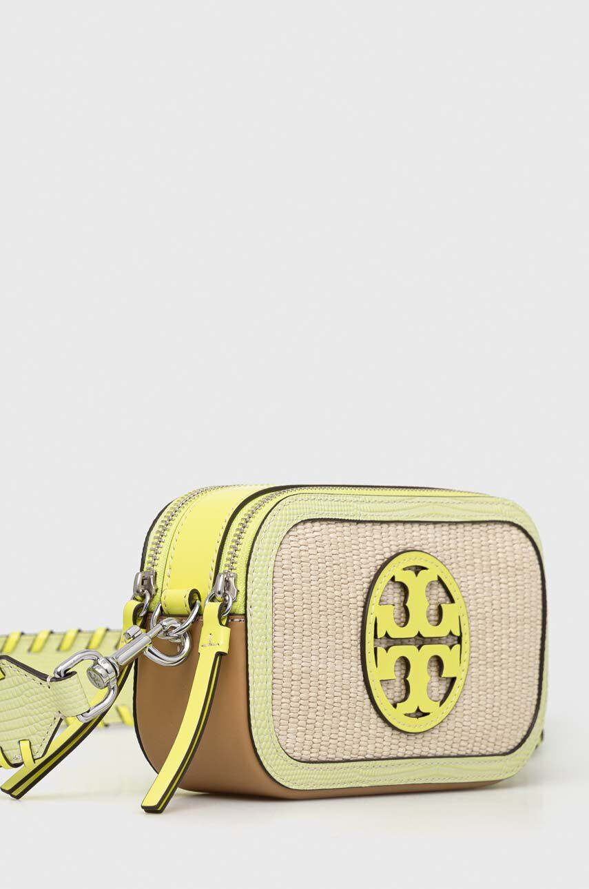 Tory Burch poseta culoarea bej - Pled.ro