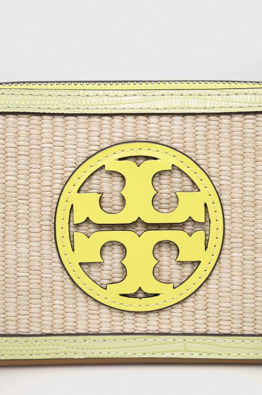 Tory Burch poseta culoarea bej - Pled.ro