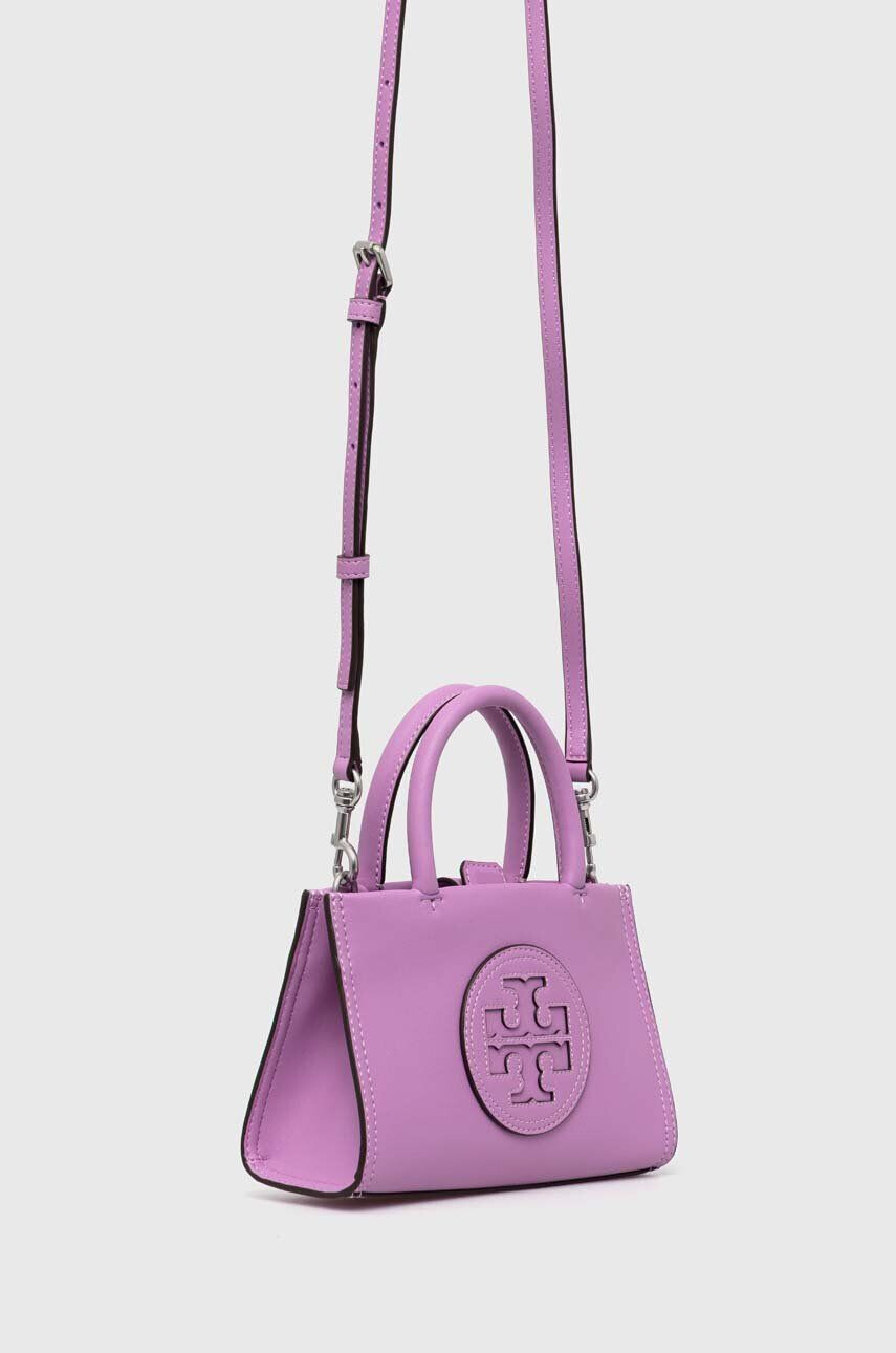 Tory Burch poseta culoarea gri - Pled.ro