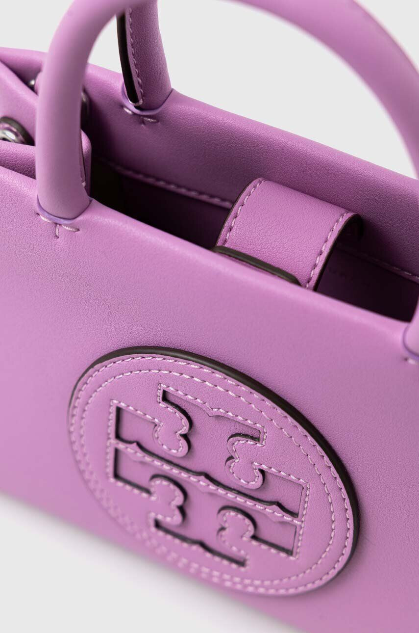 Tory Burch poseta culoarea gri - Pled.ro