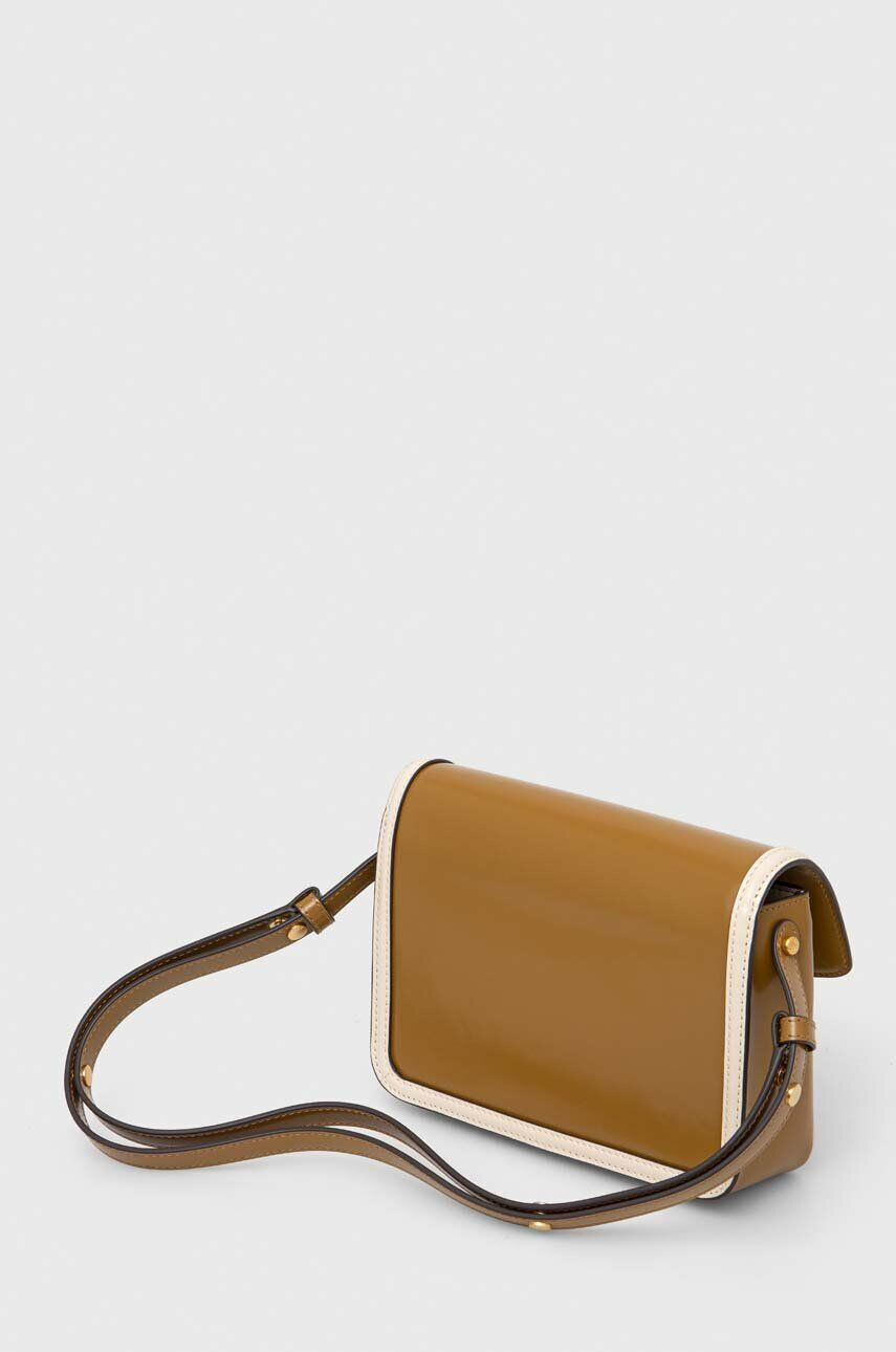 Tory Burch poseta culoarea galben - Pled.ro