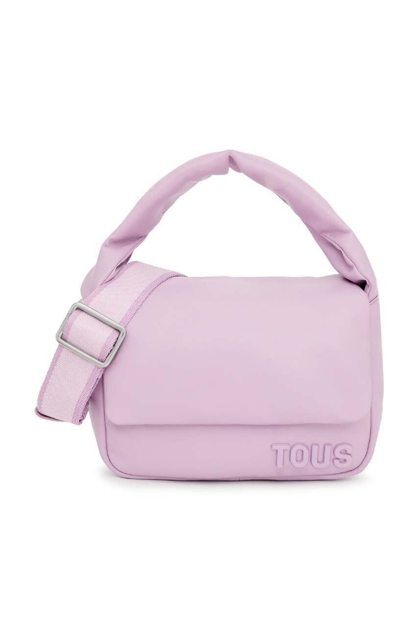 Tous poseta Carol culoarea violet - Pled.ro