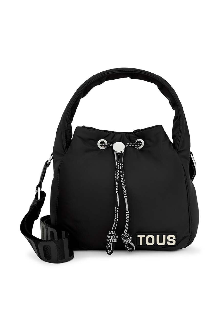 Tous poseta Carol Sof culoarea negru - Pled.ro