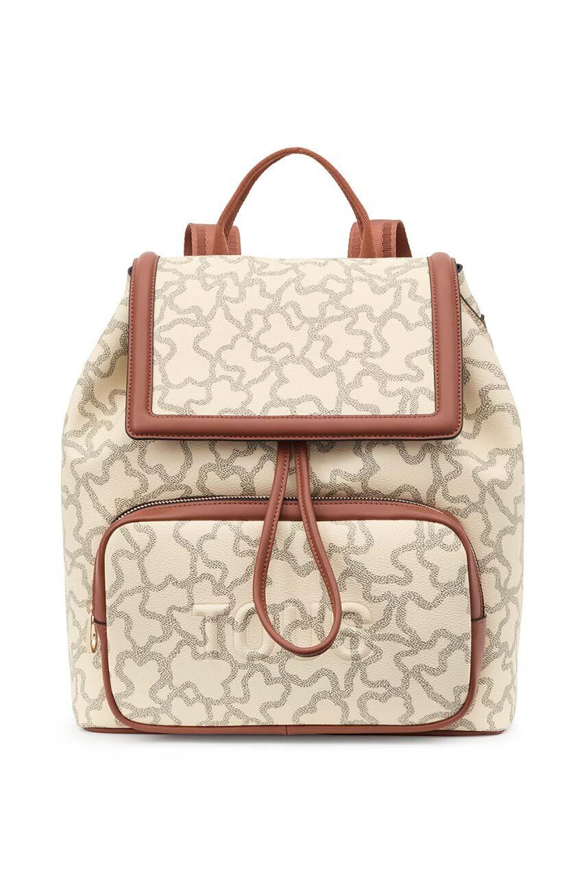 Tous rucsac femei culoarea bej mare modelator - Pled.ro