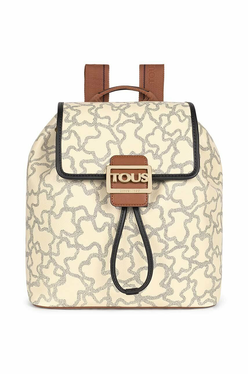 Tous rucsac femei culoarea bej mare modelator - Pled.ro