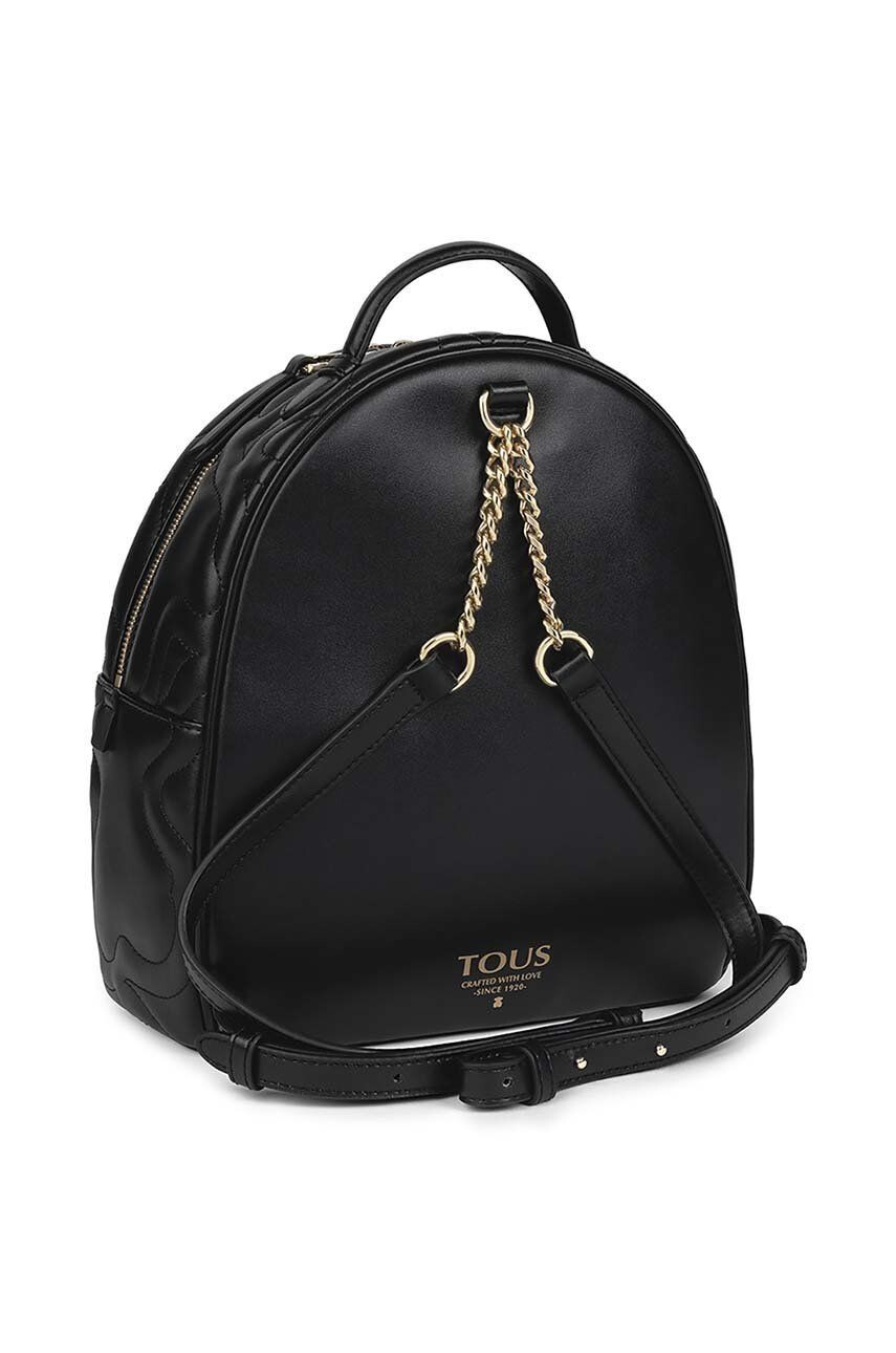 Tous rucsac femei culoarea negru mic - Pled.ro