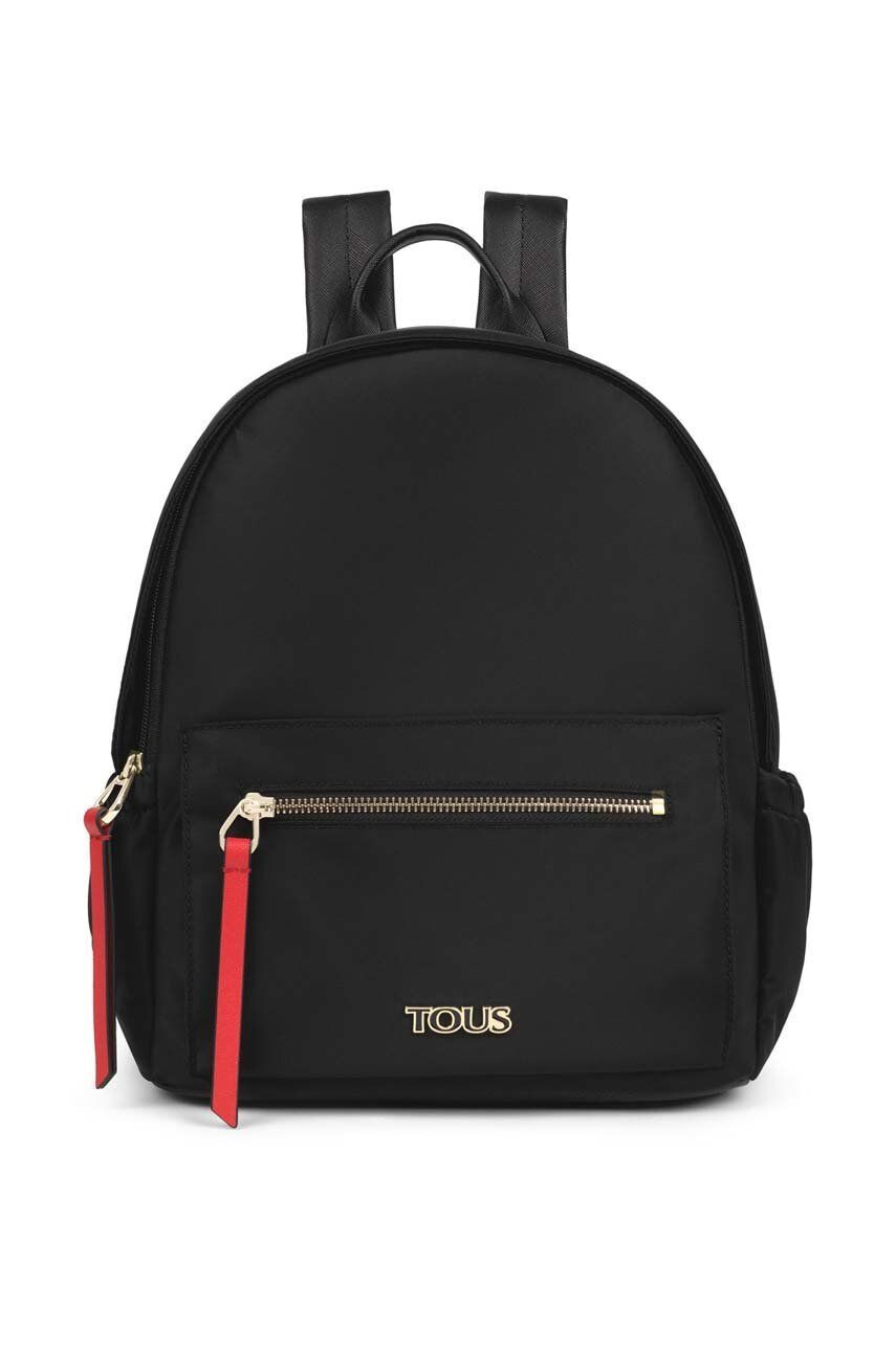 Tous rucsac femei culoarea negru mare neted - Pled.ro