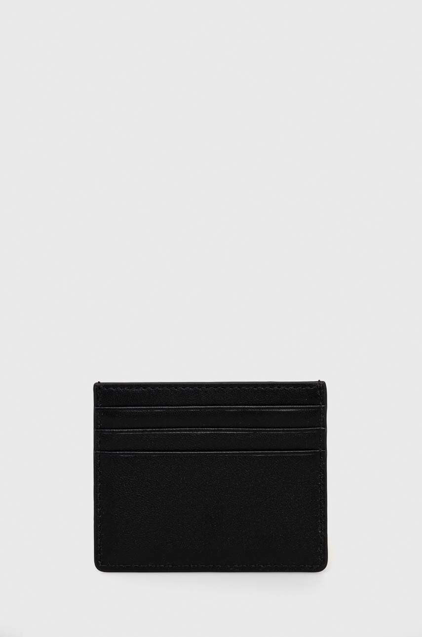 Trussardi carcasa din piele barbati culoarea negru - Pled.ro