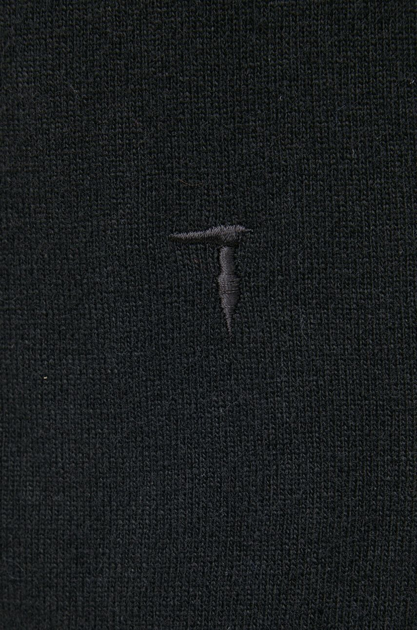 Trussardi cardigan din amestec de lana barbati culoarea negru - Pled.ro