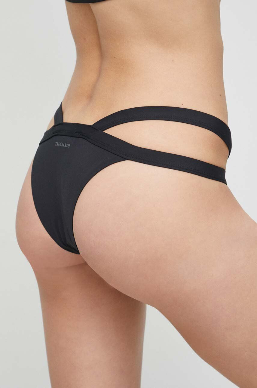 Trussardi chiloti de baie culoarea negru - Pled.ro