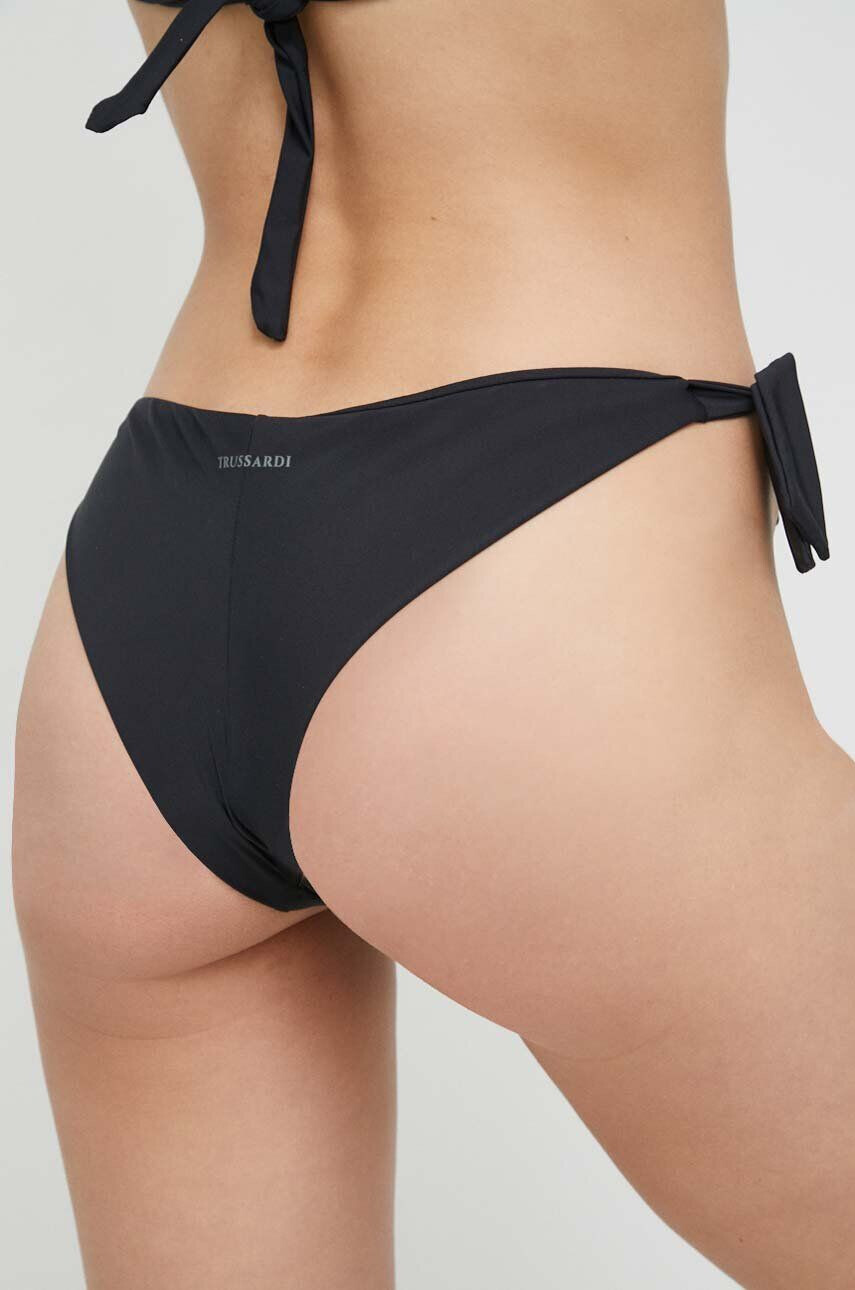 Trussardi chiloti de baie culoarea negru - Pled.ro