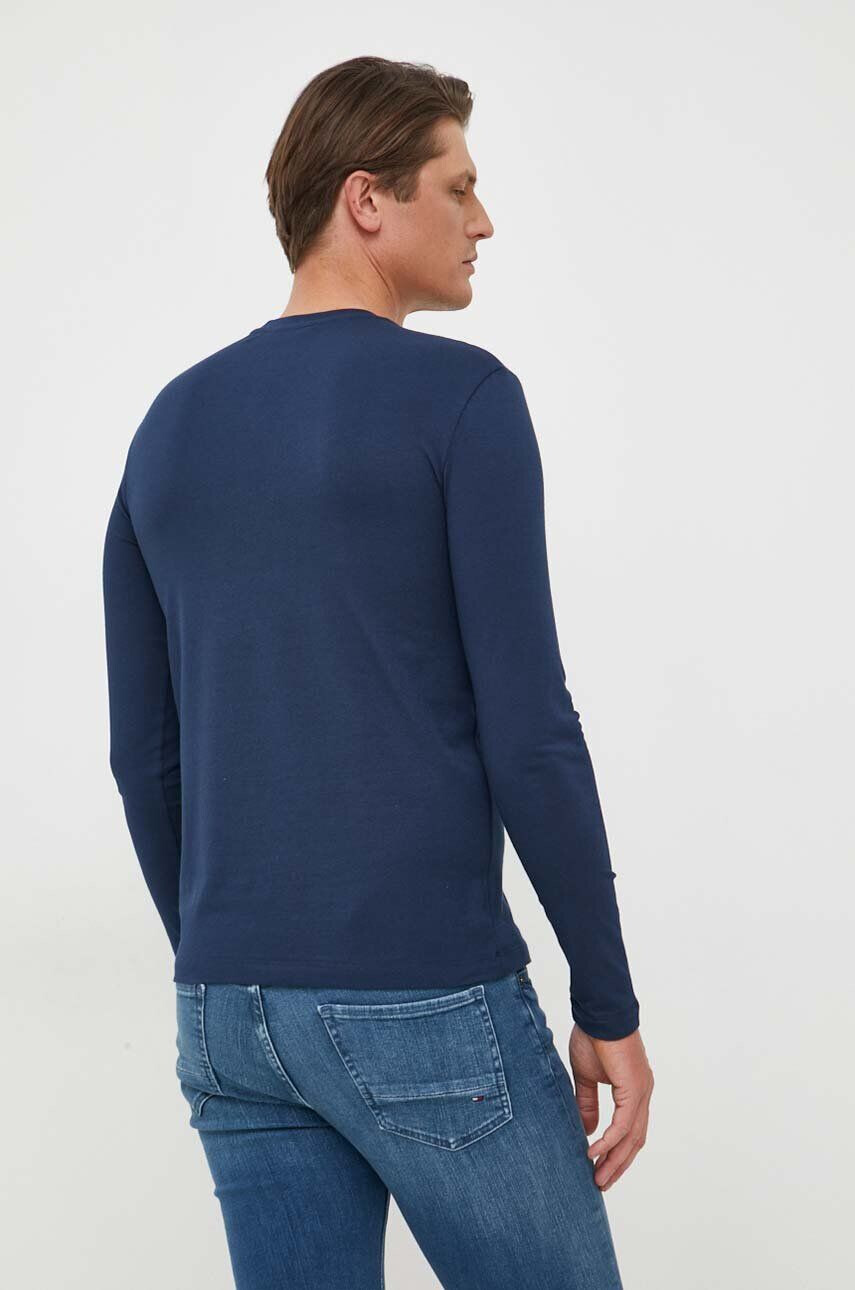 Trussardi longsleeve barbati culoarea bej neted - Pled.ro