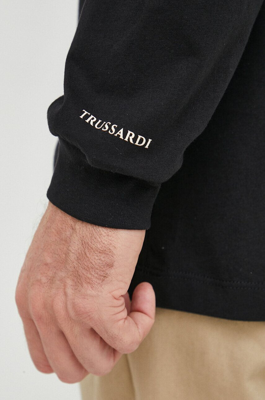 Trussardi longsleeve din bumbac - Pled.ro