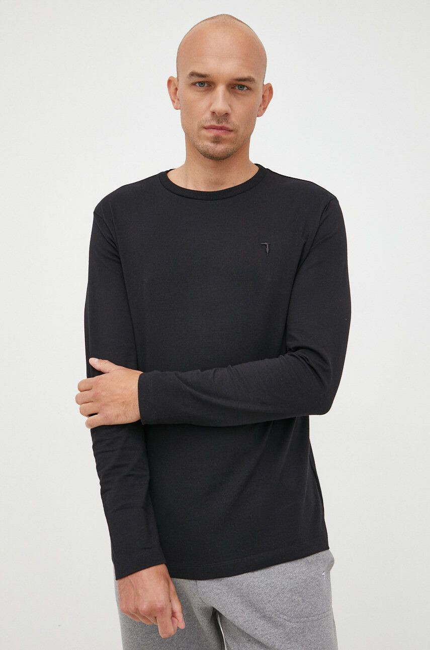 Trussardi longsleeve din bumbac - Pled.ro